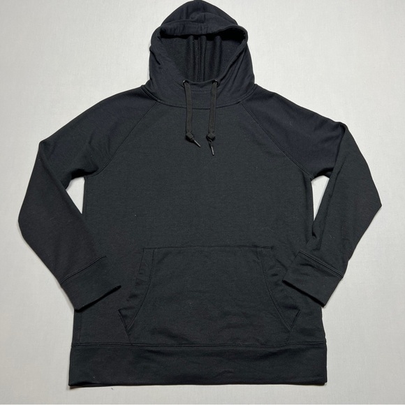 Athleta Black Hoodie Sweatshirt Pullover Women’s Size Small - Picture 1 of 7